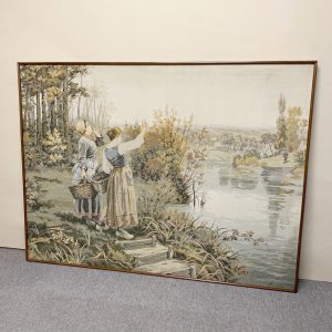 Tapestry After Daniel Ridgway Knight