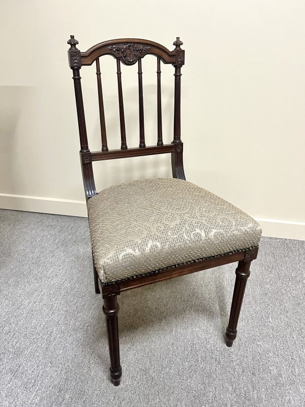 Fine French Mahogany Chair - 2 Available