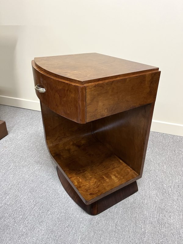 Pair of French Art Deco Bedsides, c.1930