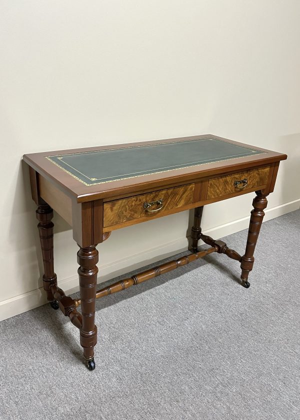 Edwardian Walnut Writing Table