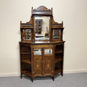 Fine Inlaid Rosewood Sideboard, c.1900