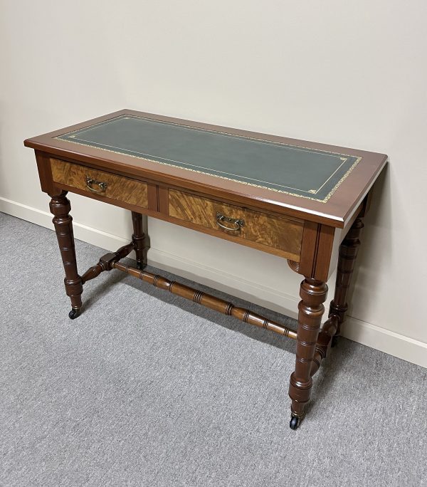 Edwardian Walnut Writing Table