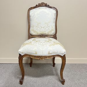 French Louis XV Style Walnut Chair, c.1890