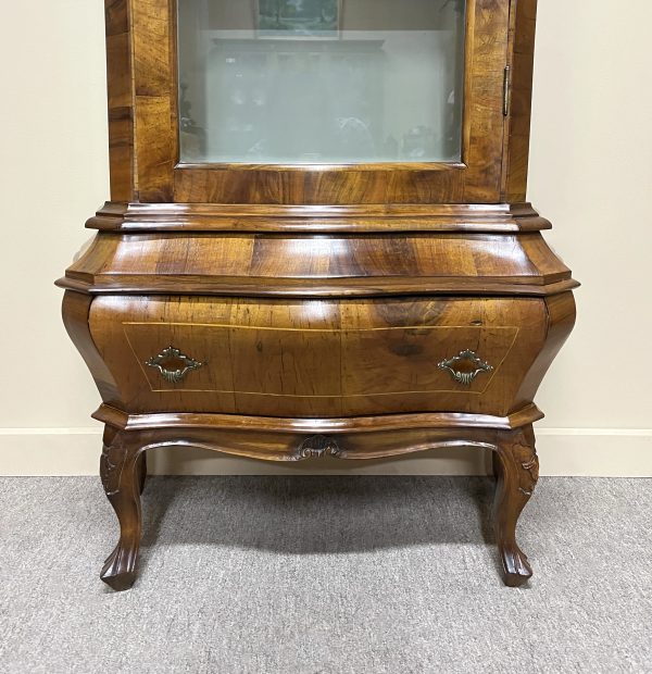 Louis XV Style Bombe Display Cabinet