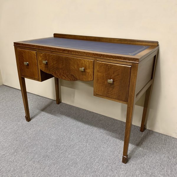 1930's English Maple and Sycamore Desk