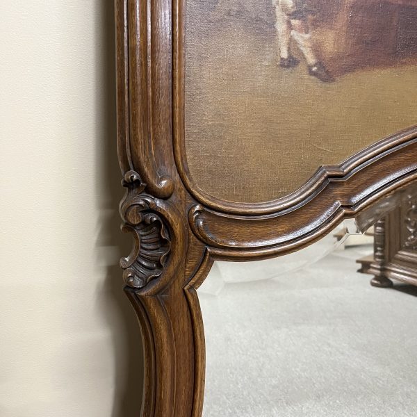 19th Century French Trumeau Mirror