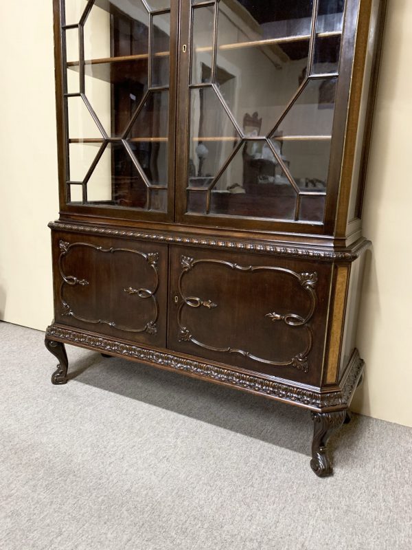 Chippendale Style Mahogany Cabinet