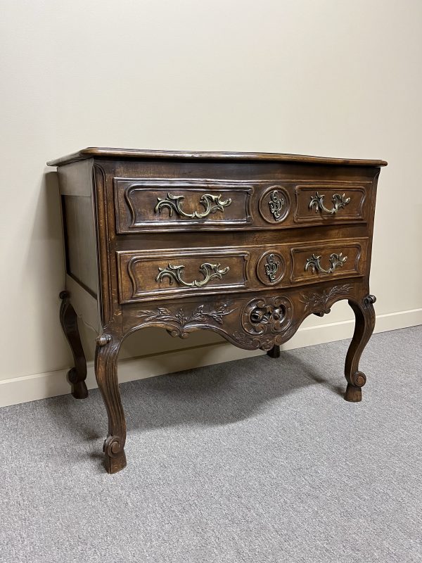 French Provincial Fruitwood Commode