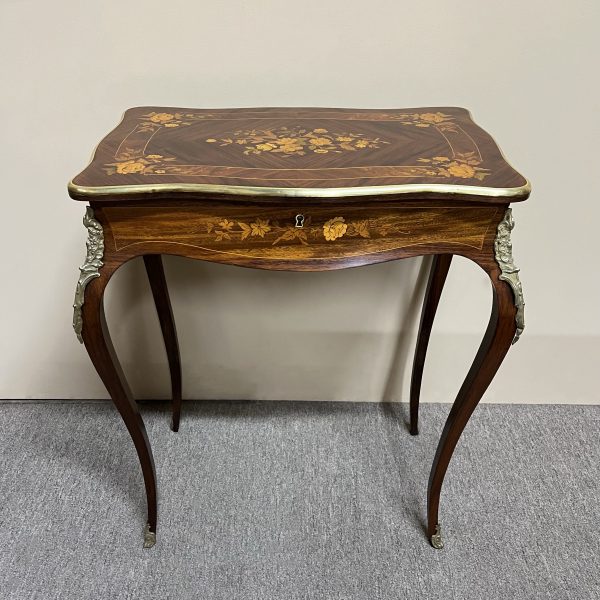 19th Century French Marquetry Table