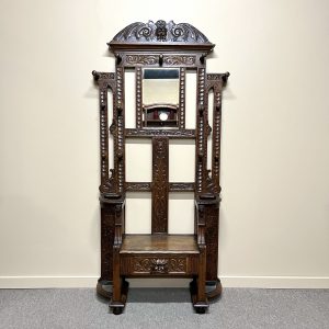 19th Century English Oak Hallstand