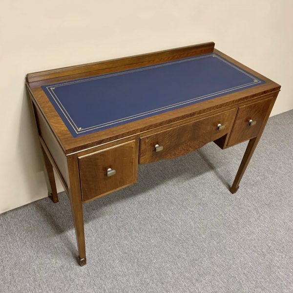 1930's English Maple and Sycamore Desk