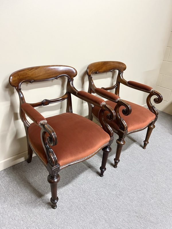 Fine Mahogany Armchair c.1840 - 2 Available