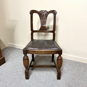 1920's Oak Occasional Chair