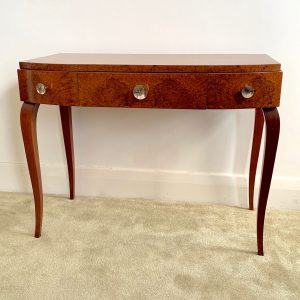 1940's French Amboyna Side Table