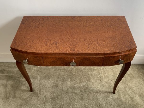 1940's French Amboyna Side Table