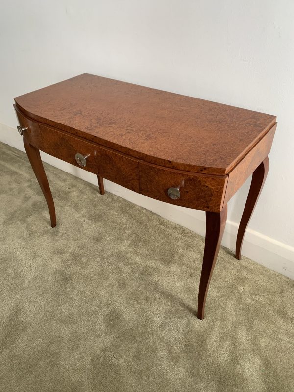 1940's French Amboyna Side Table