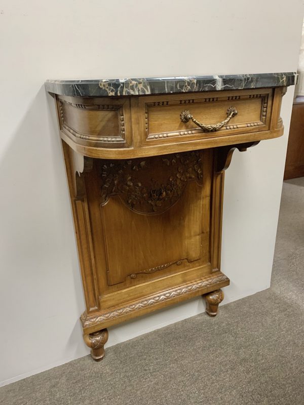 French Marble Top Console, c.1900