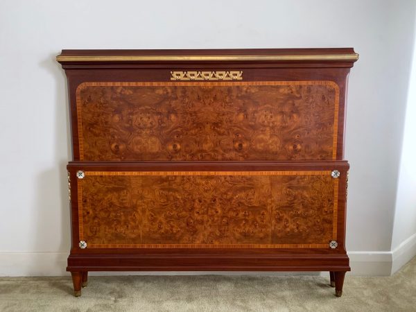 French Neoclassical Revival Queen Size Bed, c.1920