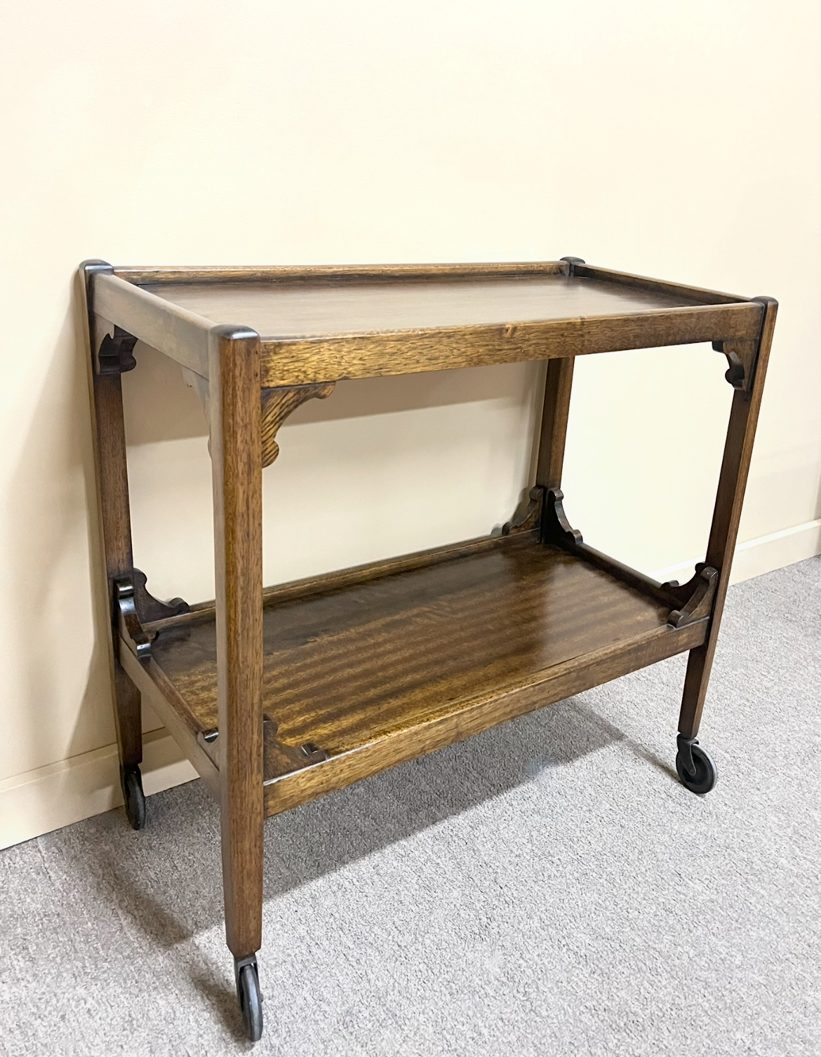 1930's 2-Tier Drinks Trolley 1930's 2-Tier Drinks Trolley