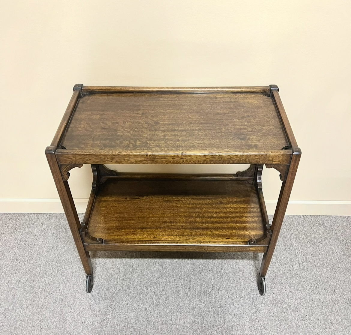 1930's 2-Tier Drinks Trolley 1930's 2-Tier Drinks Trolley