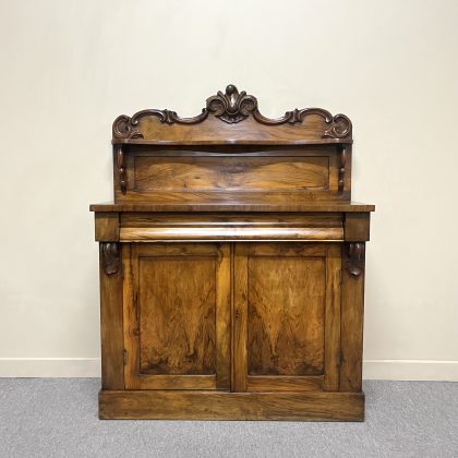 19th Century English Walnut Chiffonier