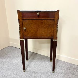 19th Century French Neoclassical Bedside Cabinet 19th Century French Neoclassical Bedside Cabinet