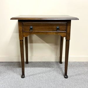 Vintage English Oak Side Table Vintage English Oak Side Table