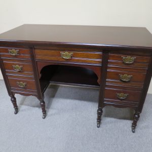 Edwardian Walnut Desk, c.1910