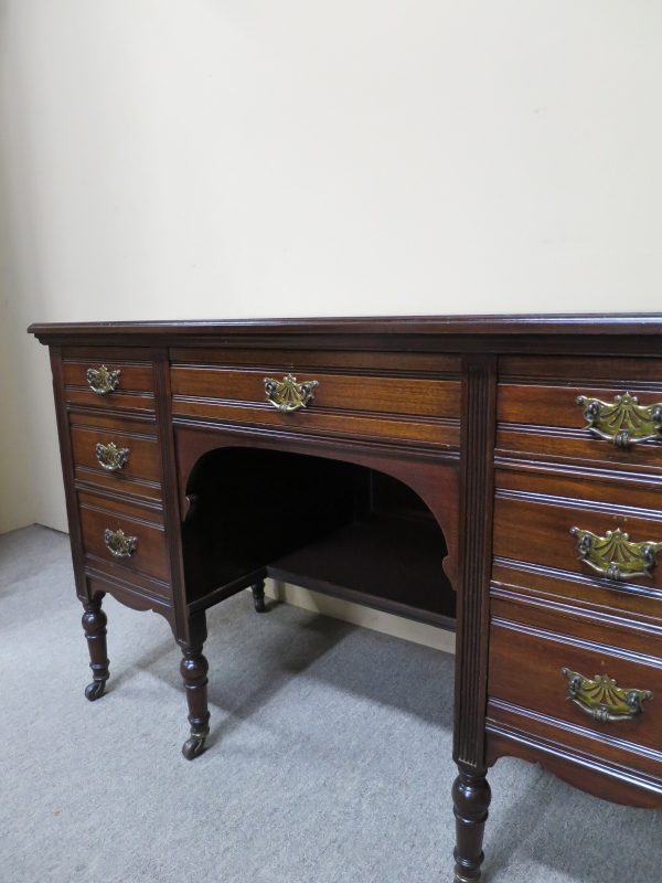 Edwardian Walnut Desk, c.1910