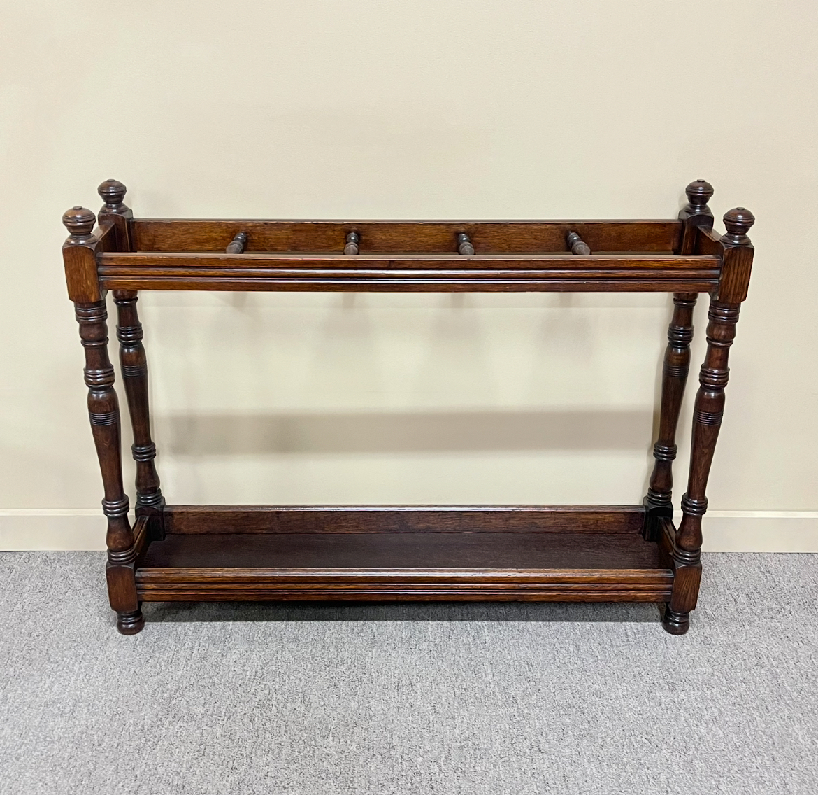Late Victorian Oak Umbrella Stand Late Victorian Oak Umbrella Stand