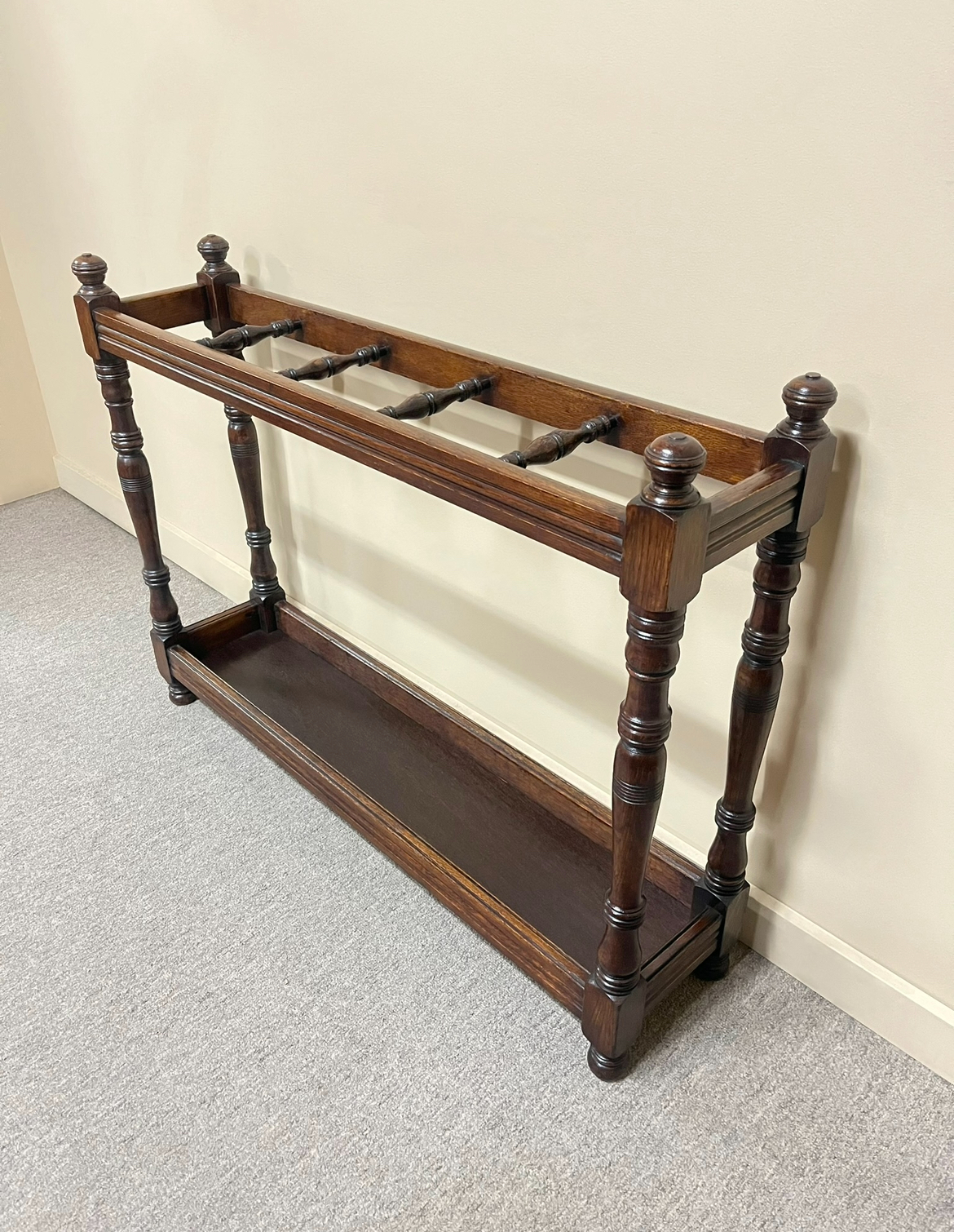 Late Victorian Oak Umbrella Stand Late Victorian Oak Umbrella Stand
