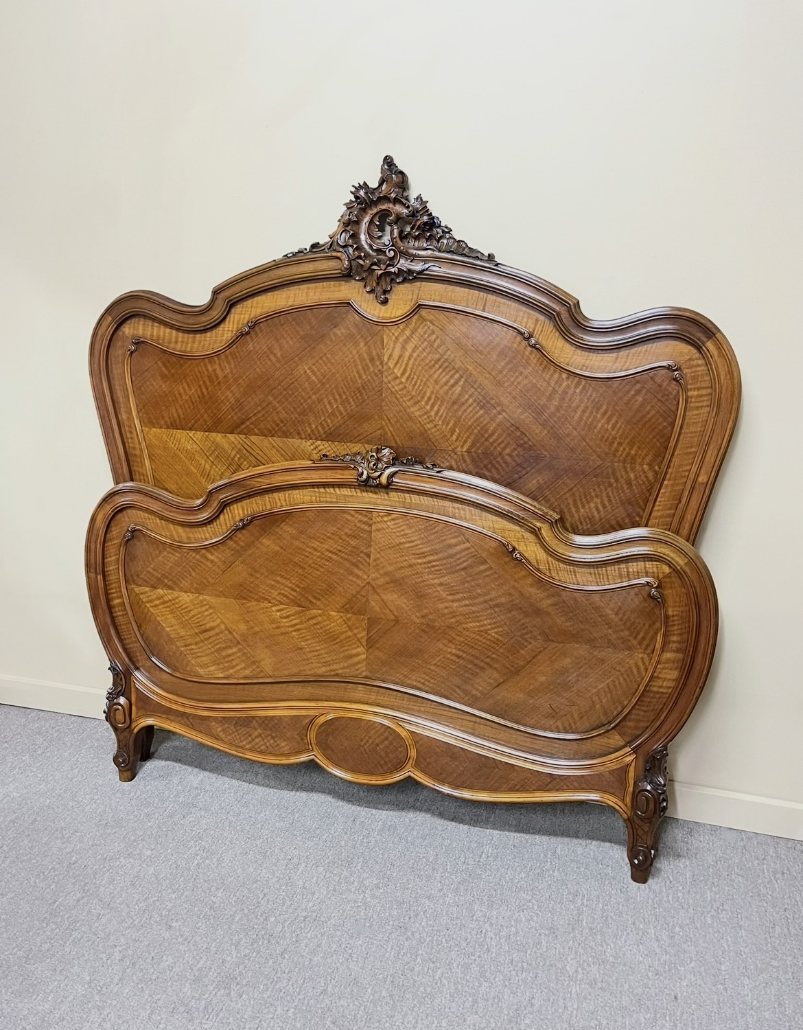 Fine French Louis XV Style Double Bed Fine French Louis XV Style Double Bed