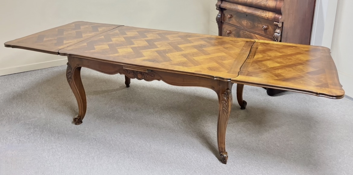 French Cherrywood Extension Dining Table French Cherrywood Extension Dining Table