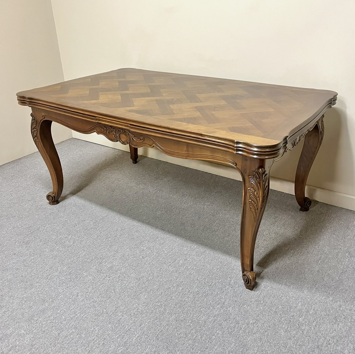 French Cherrywood Extension Dining Table French Cherrywood Extension Dining Table