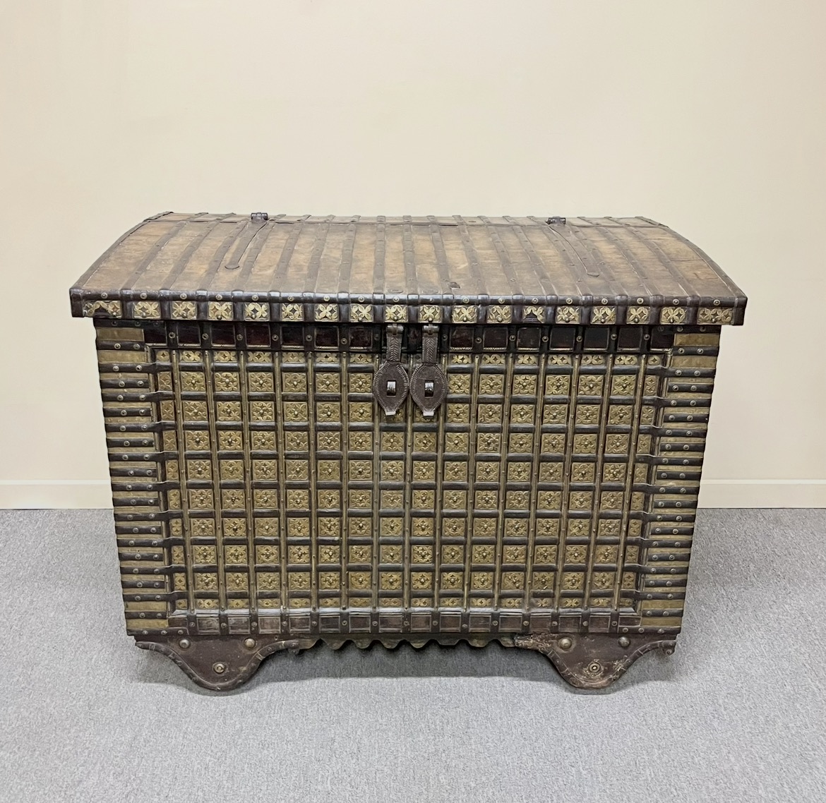 19th Century Indian Pitara Chest 19th Century Indian Pitara Chest