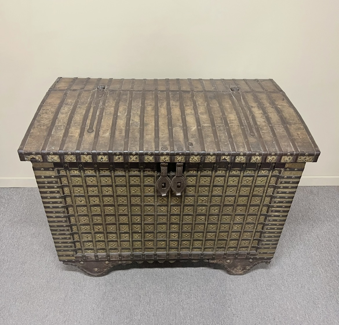 19th Century Indian Pitara Chest 19th Century Indian Pitara Chest