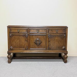 1920's English Oak Sideboard