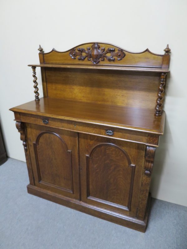 19th Century Oak Chiffonier