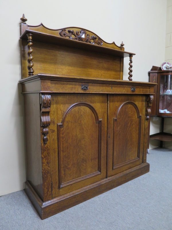 19th Century Oak Chiffonier