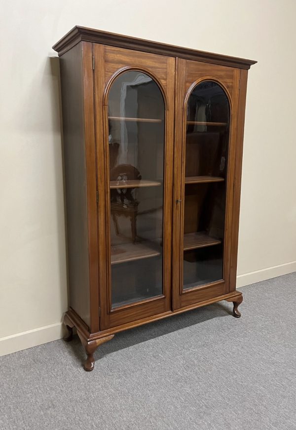 Small Victorian Cedar 2-door Bookcase