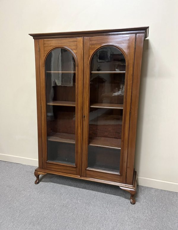 Small Victorian Cedar 2-door Bookcase