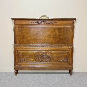 Late 19th Century French Queen Size Bed Late 19th Century French Queen Size Bed