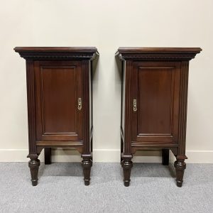 Pair of Mahogany Bedside Cabinets