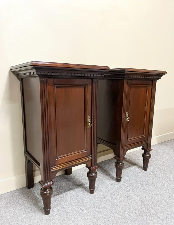 Pair of Mahogany Bedside Cabinets