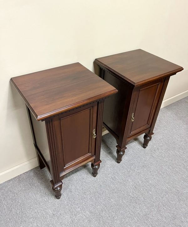 Pair of Mahogany Bedside Cabinets