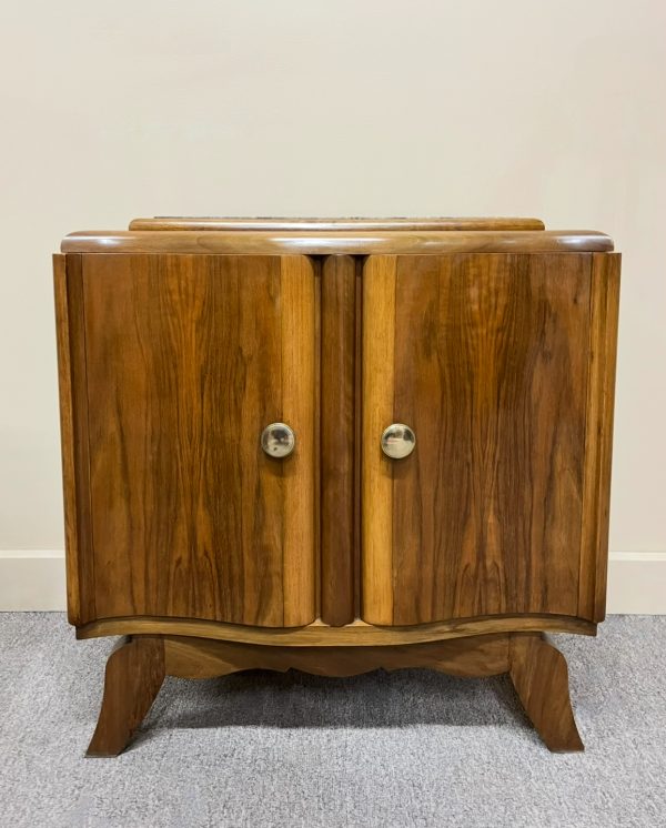 Pair of French Art Deco Bedside Cabinets