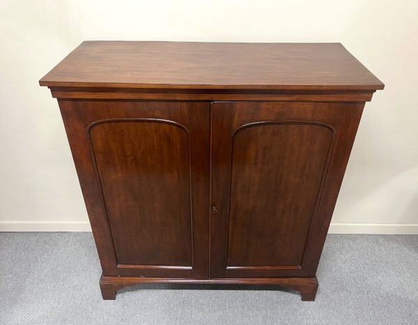 Mahogany Two Door Press Cupboard