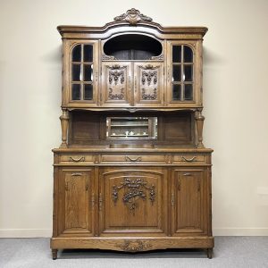French Oak Louis XVI Style Buffet, c.1900