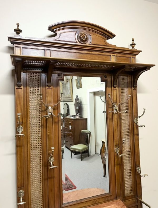 Fine French Walnut Hallstand