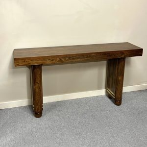 French Art Deco Twin Pedestal Console